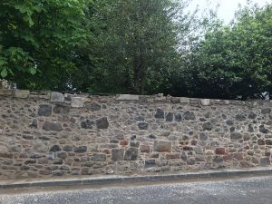 Duddingston Kirk wall repairs completed